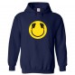 Smiley Emoji Inspired Head Phones Classic Unisex Kids and Adults Pullover Hoodie For Music Lovers						 									 									